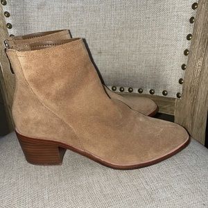 Antonio Melani Suede and Genuine Leather Booties
